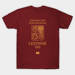 Czech Republic passport T-Shirt